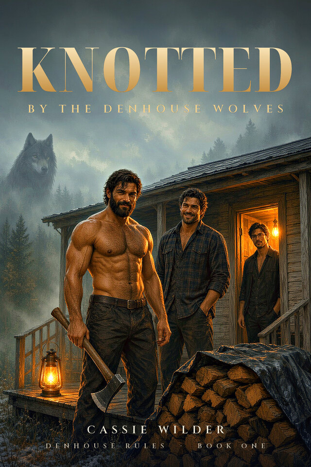 Knotted by the Denhouse Wolves, Book One by Cassie Wilder